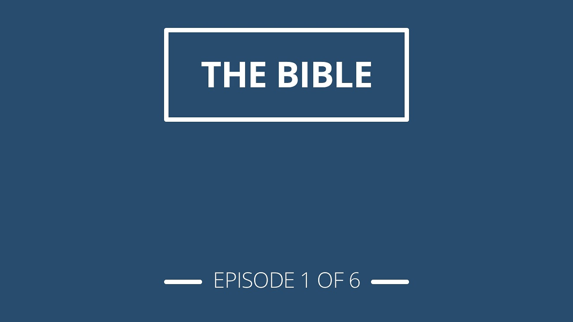 1. The Bible - Christian Stuff Series